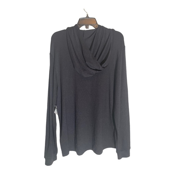 NORDSTROM Mens black hooded sweater - Picture 4 of 12